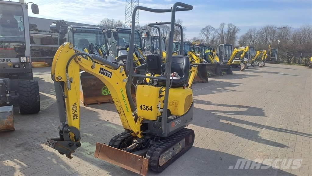 Wacker Neuson 803 Rupsgraafmachines