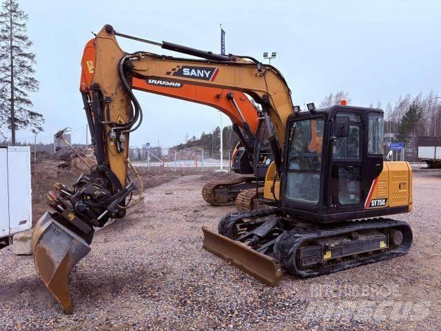 Sany SY75C Midigraafmachines 7t - 12t