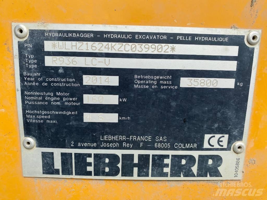 Liebherr R 936 LC Rupsgraafmachines