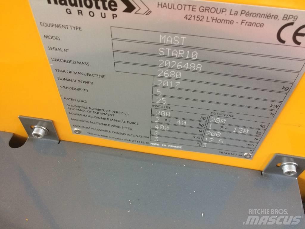 Haulotte Star 10 Personenliften en invalideliften
