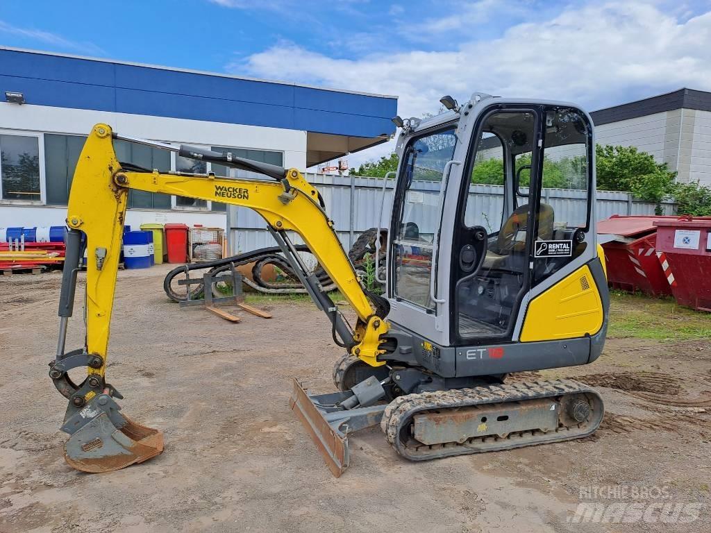 Wacker Neuson ET18 Rupsgraafmachines