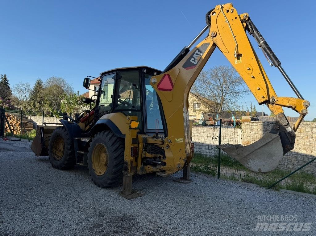 CAT 444 E Graaf-laadcombinaties