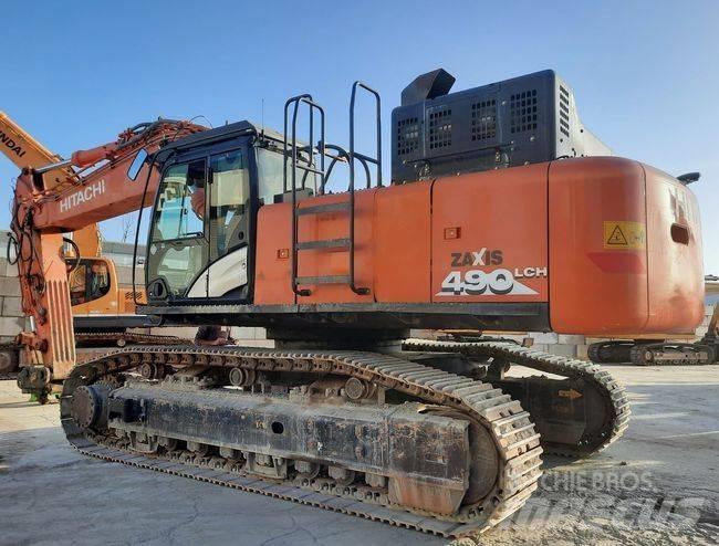 Hitachi ZX 490 Rupsgraafmachines
