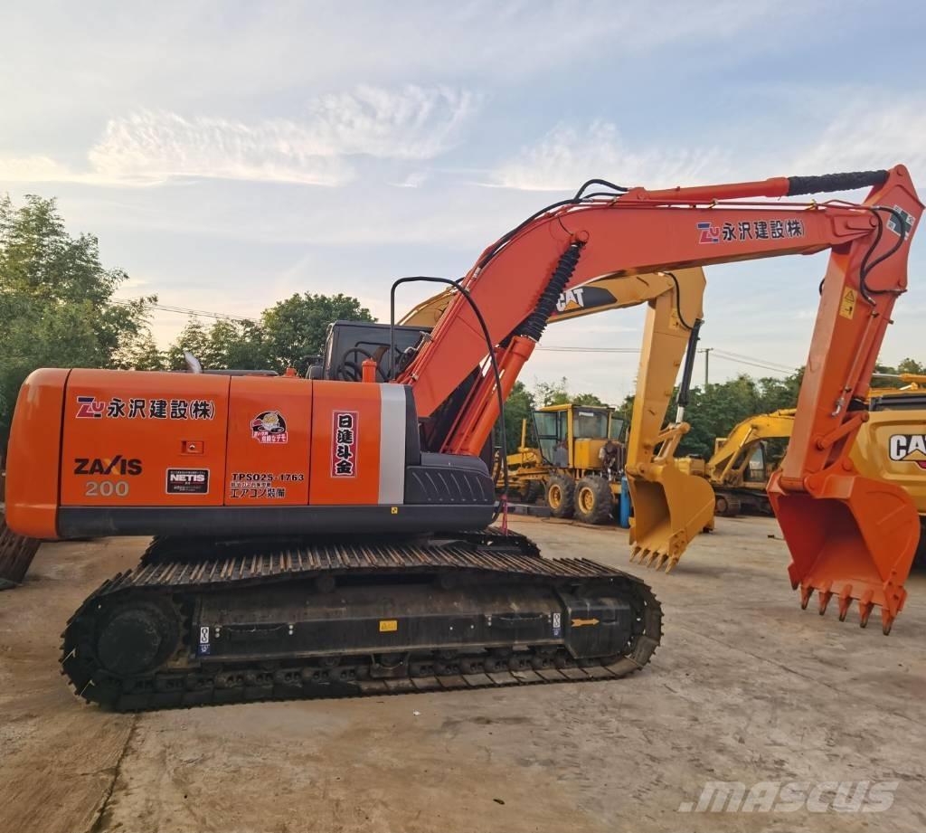 Hitachi ZX 200 Rupsgraafmachines