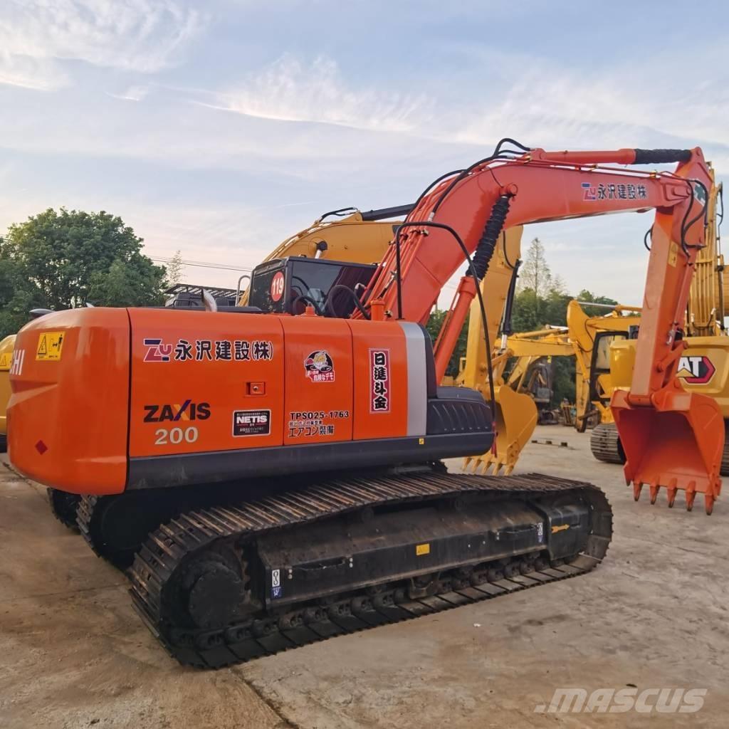Hitachi ZX 200 Rupsgraafmachines
