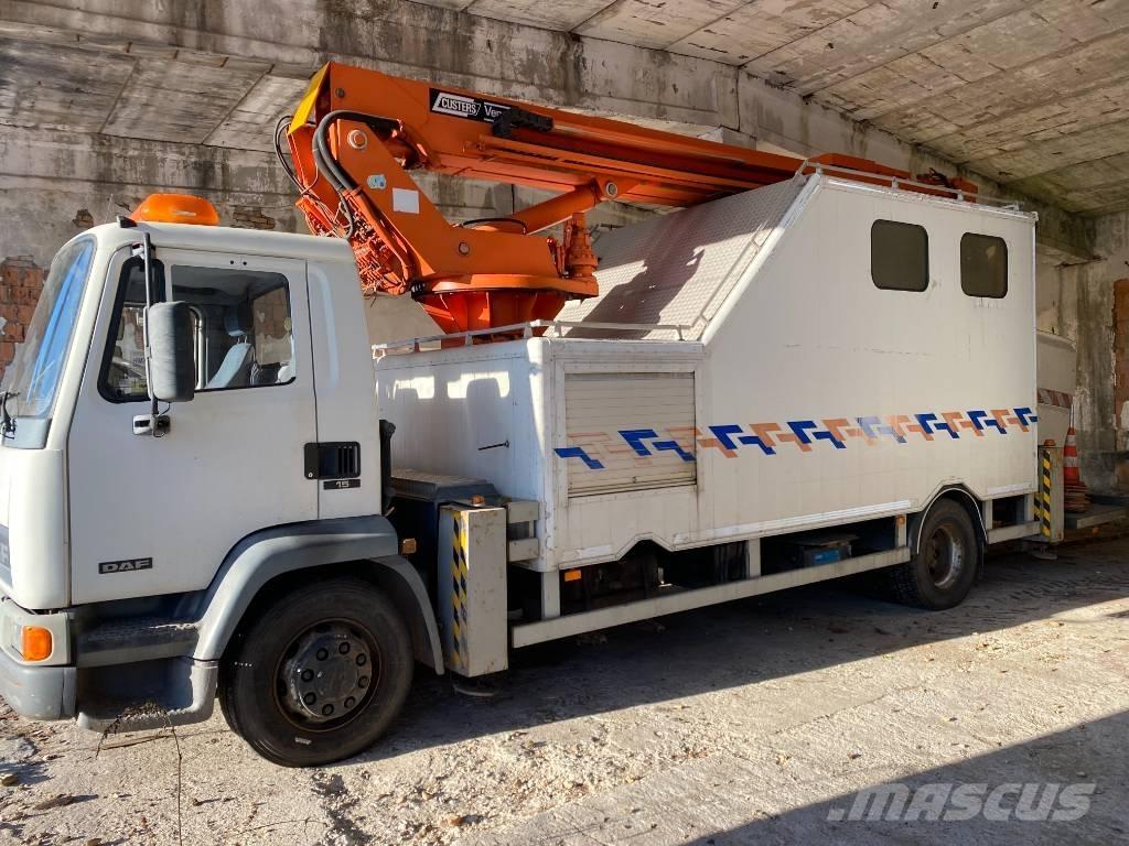 DAF AE55CE Aanhanger hoogwerkers
