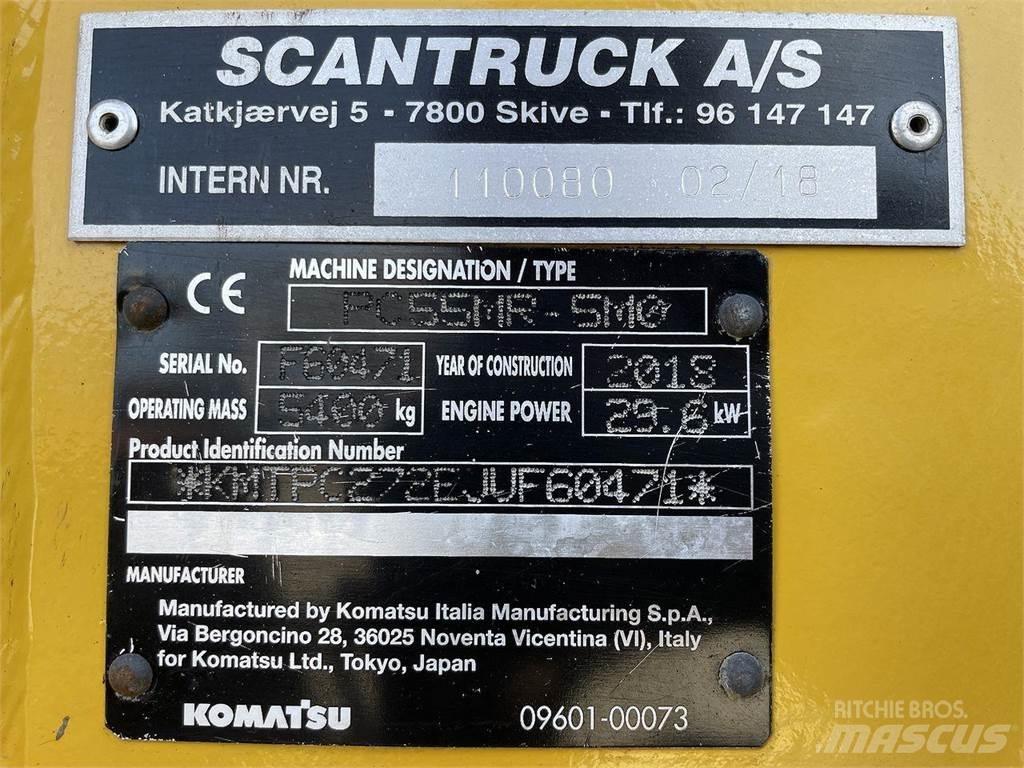 Komatsu PC55MR-5 Wielgraafmachines