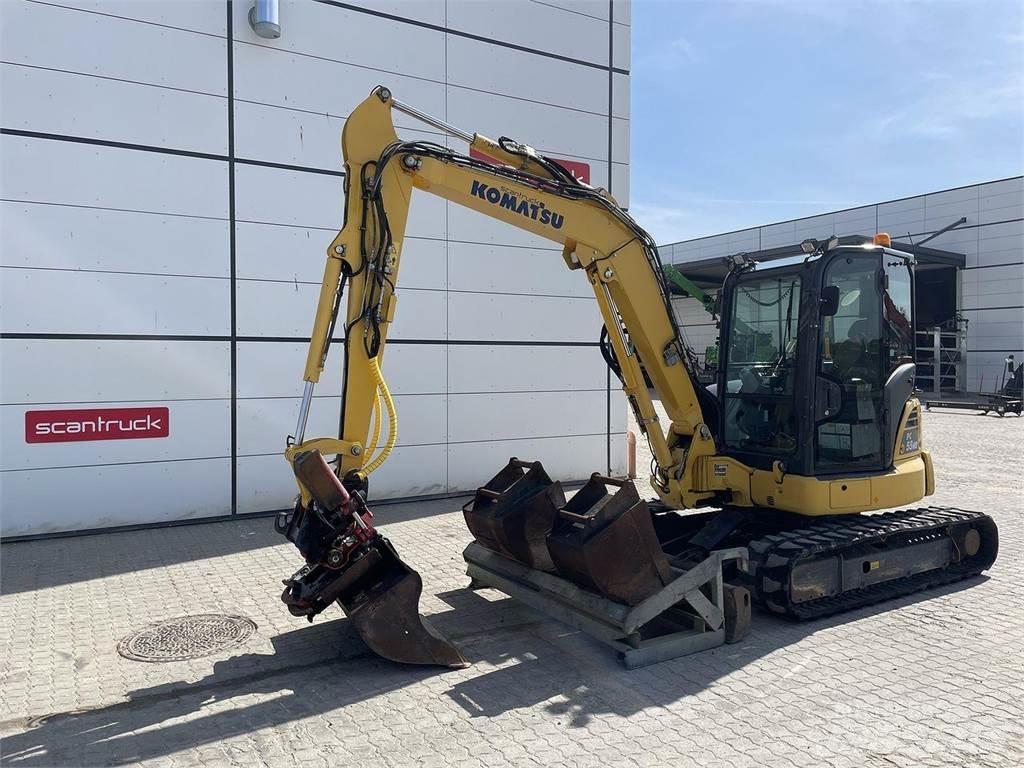 Komatsu PC55MR-5 Wielgraafmachines