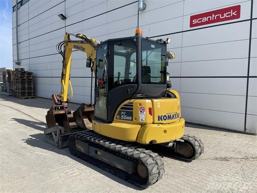 Komatsu PC55MR-5 Wielgraafmachines
