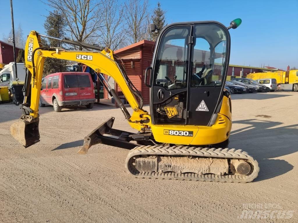 JCB 8030 ZTS Minigraafmachines < 7t