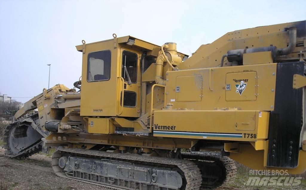 Vermeer T758 Sleuvengravers