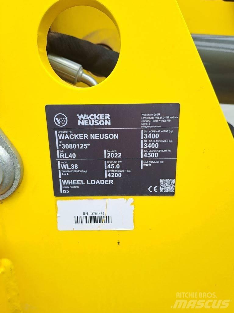 Wacker Neuson WL38 Wielladers