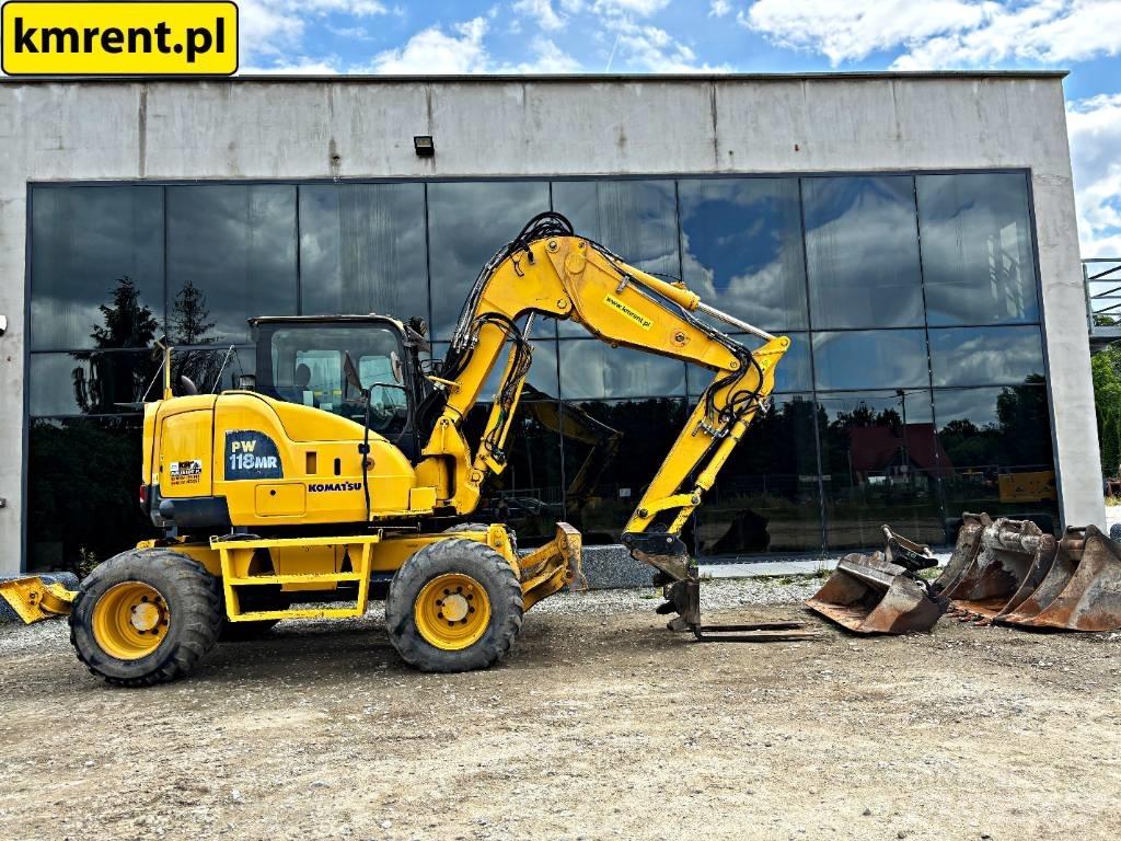 Komatsu PW 118 MR-8 Wielgraafmachines