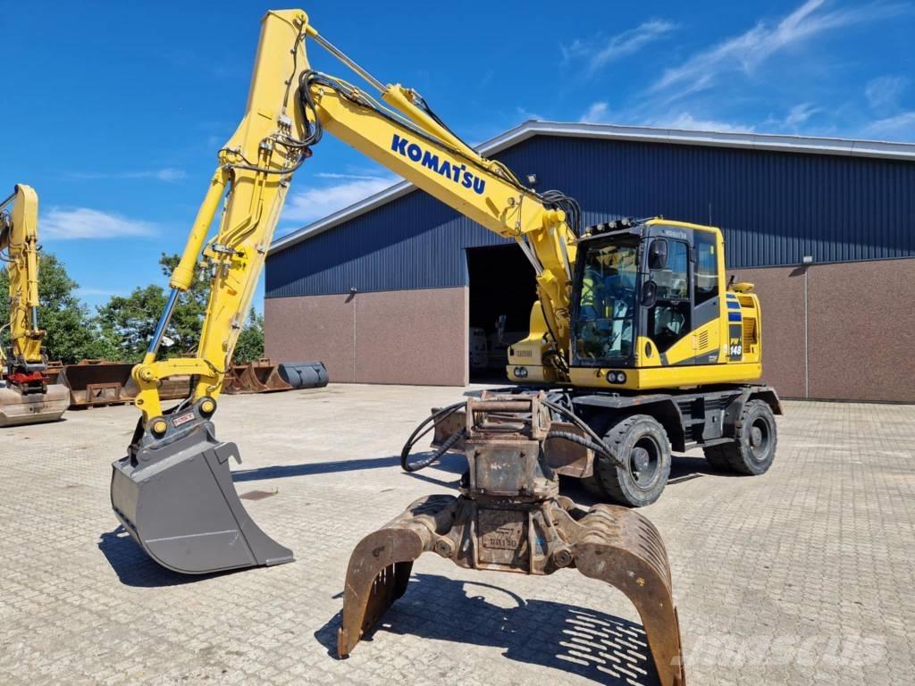 Komatsu PW 148-11 Wielgraafmachines