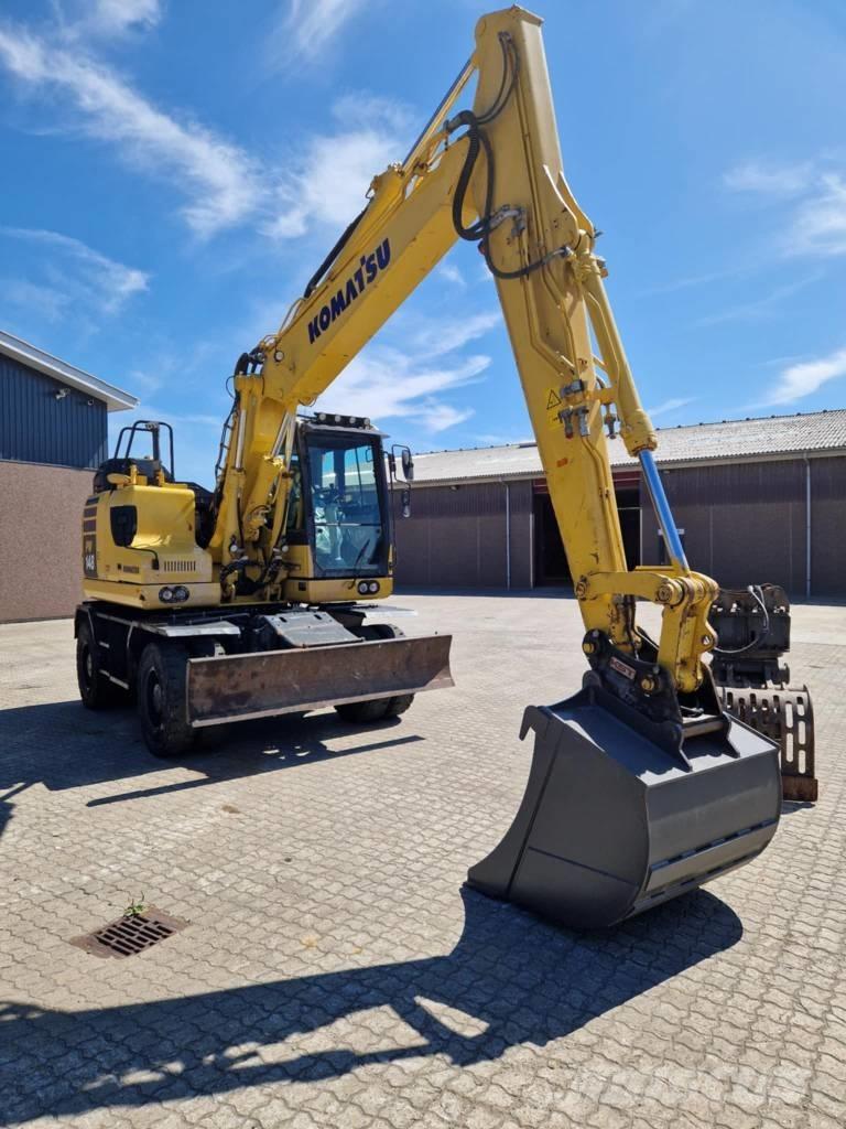 Komatsu PW 148-11 Wielgraafmachines