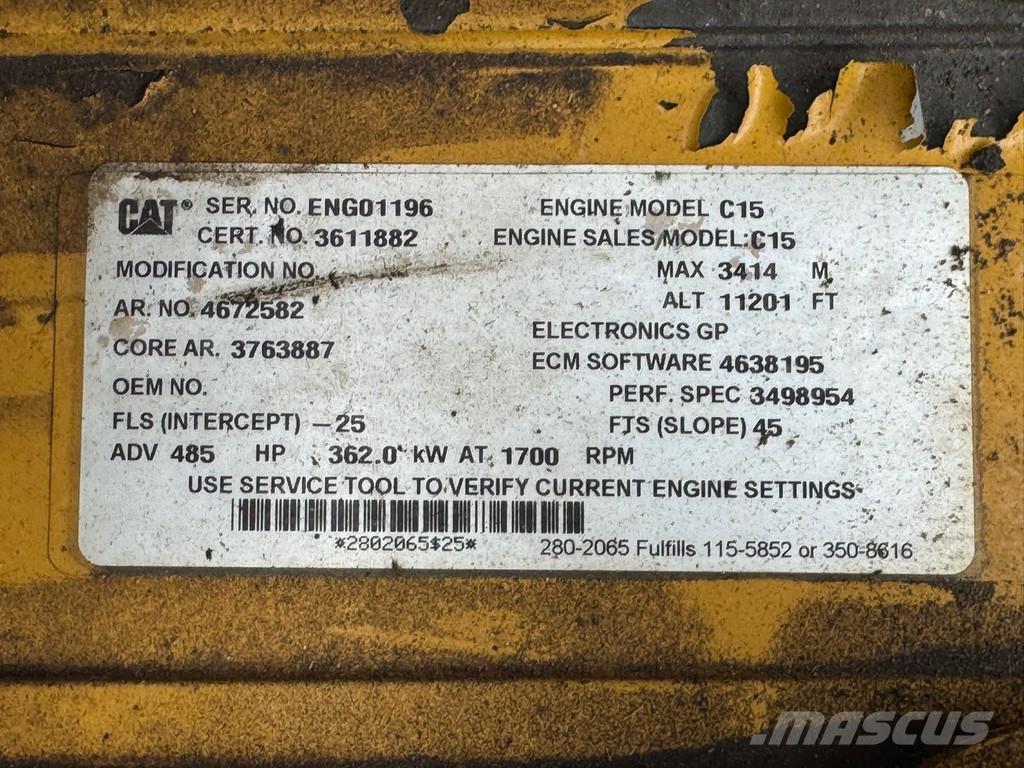 CAT 374FL Speciale Graafmachines