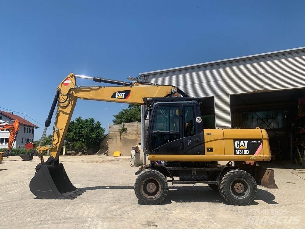 CAT M 318 D Wielgraafmachines