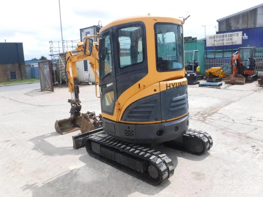Hyundai Robex 27 Z-9 Minigraafmachines < 7t