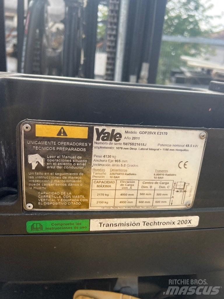 Yale 2500D Diesel heftrucks