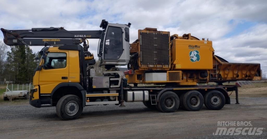CBI Chipmax 484VR Houtversnipperaars