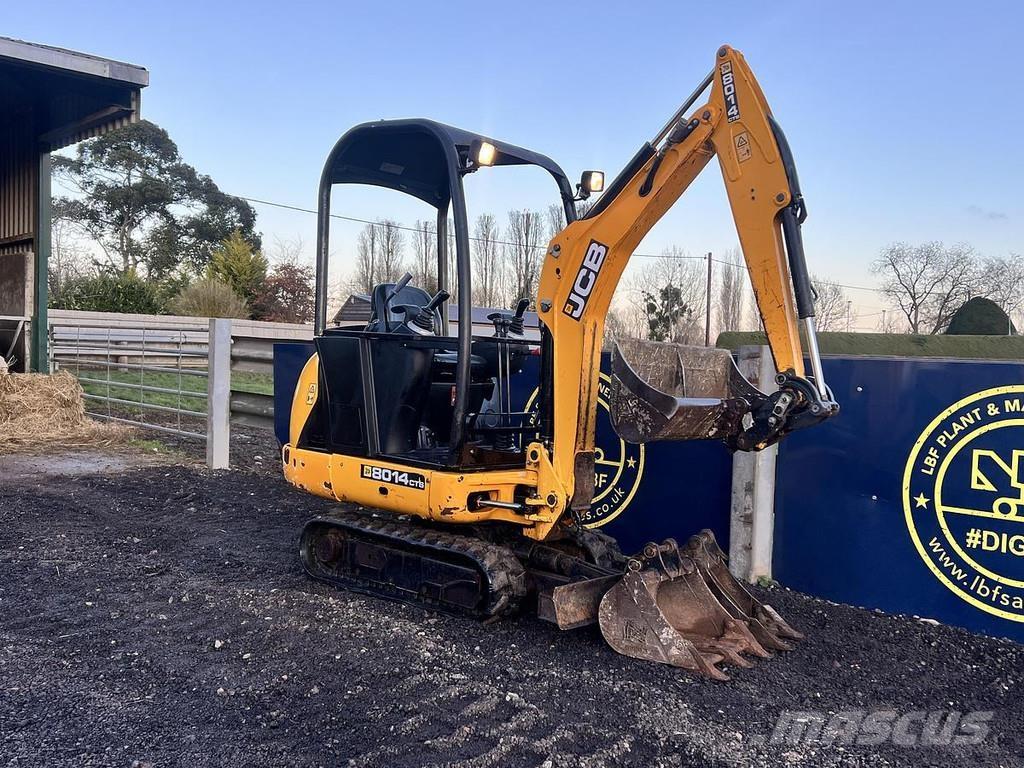 JCB 8014 Speciale Graafmachines