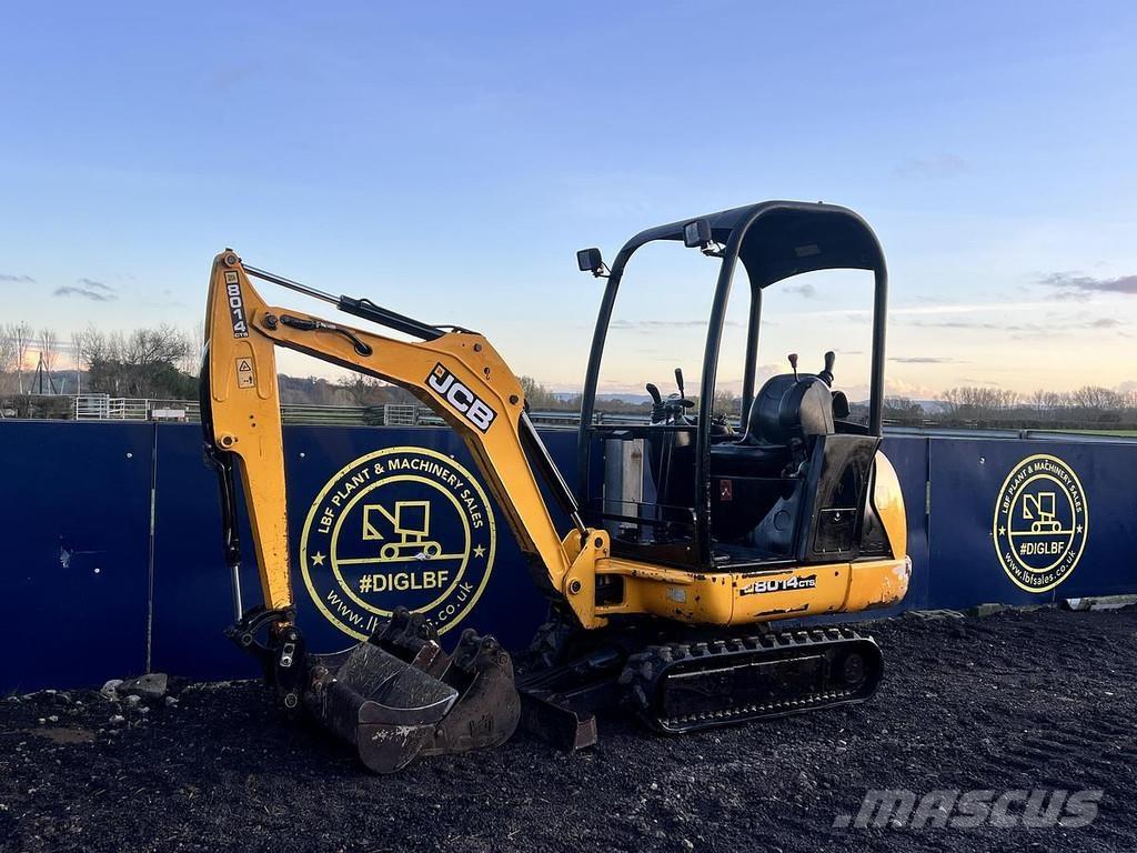 JCB 8014 Speciale Graafmachines