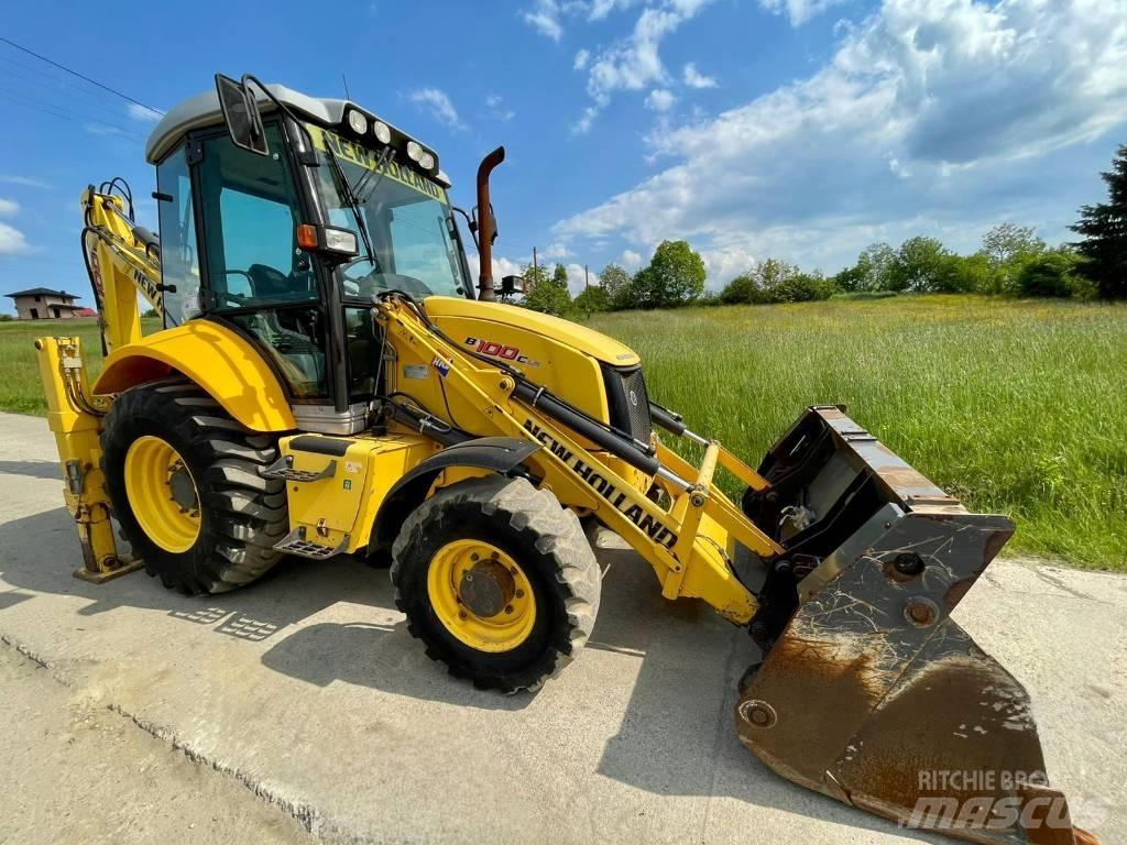 New Holland B 100 C Graaf-laadcombinaties