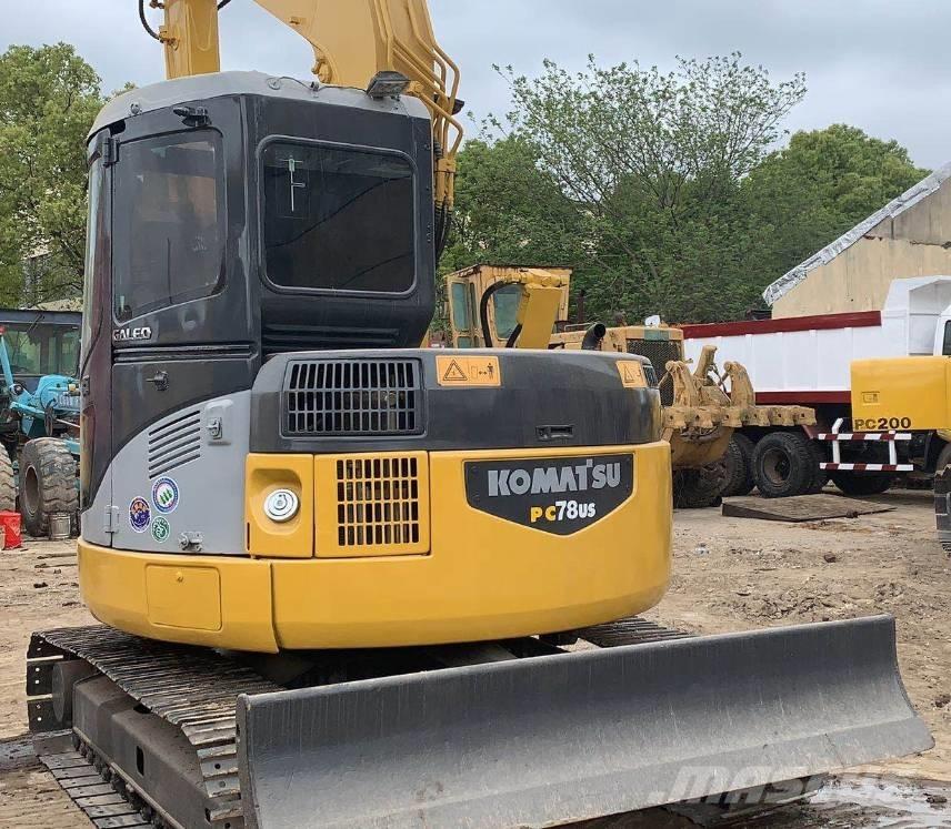 Komatsu pc78us Midigraafmachines 7t - 12t