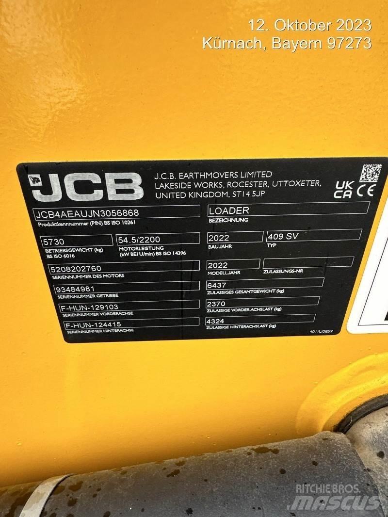JCB 409 Wielladers
