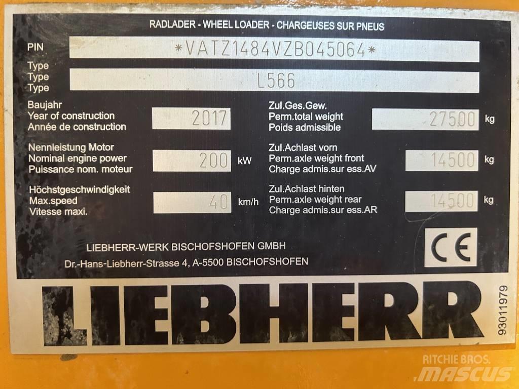 Liebherr L 566 Wielladers