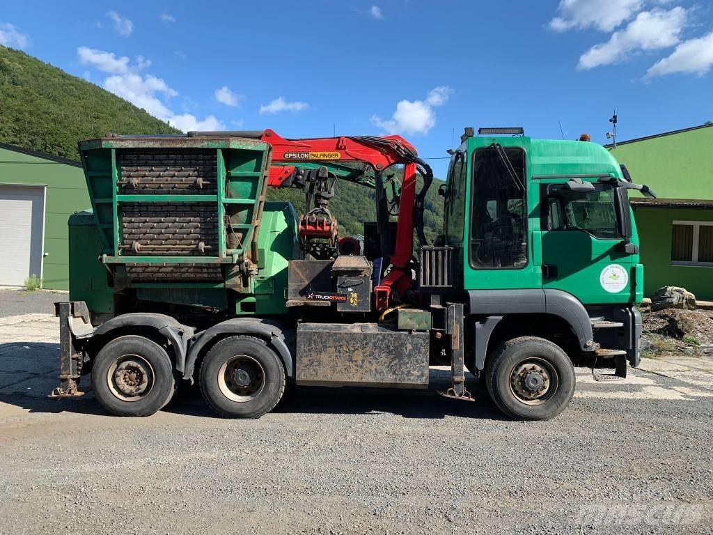JENZ MAN TGS 6x4 Houtversnipperaars