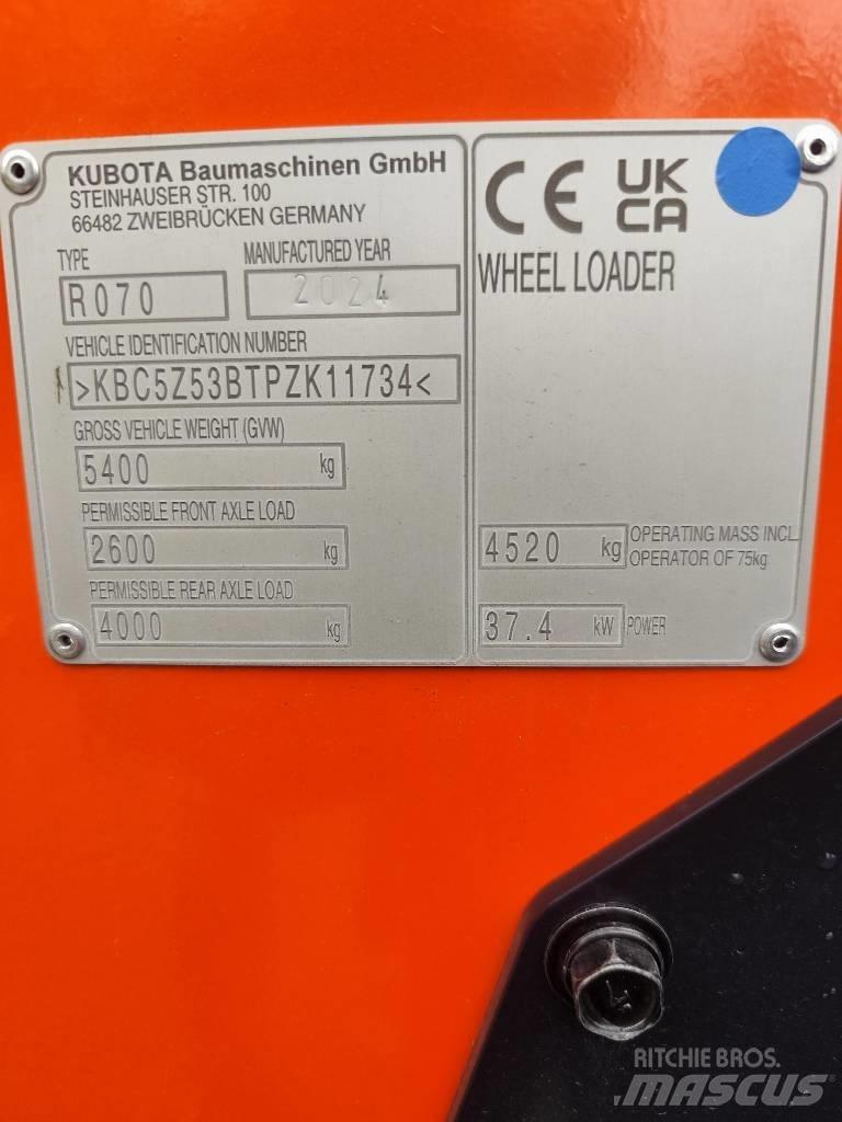 Kubota R 070 Wielladers