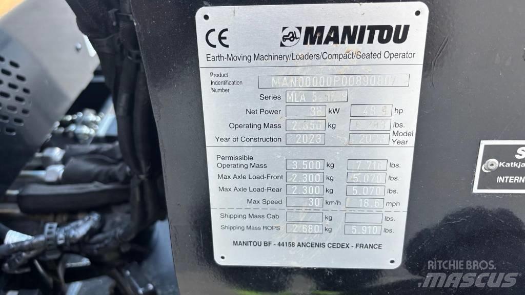 Manitou MLA 5-50 H Knik- en schrankladers