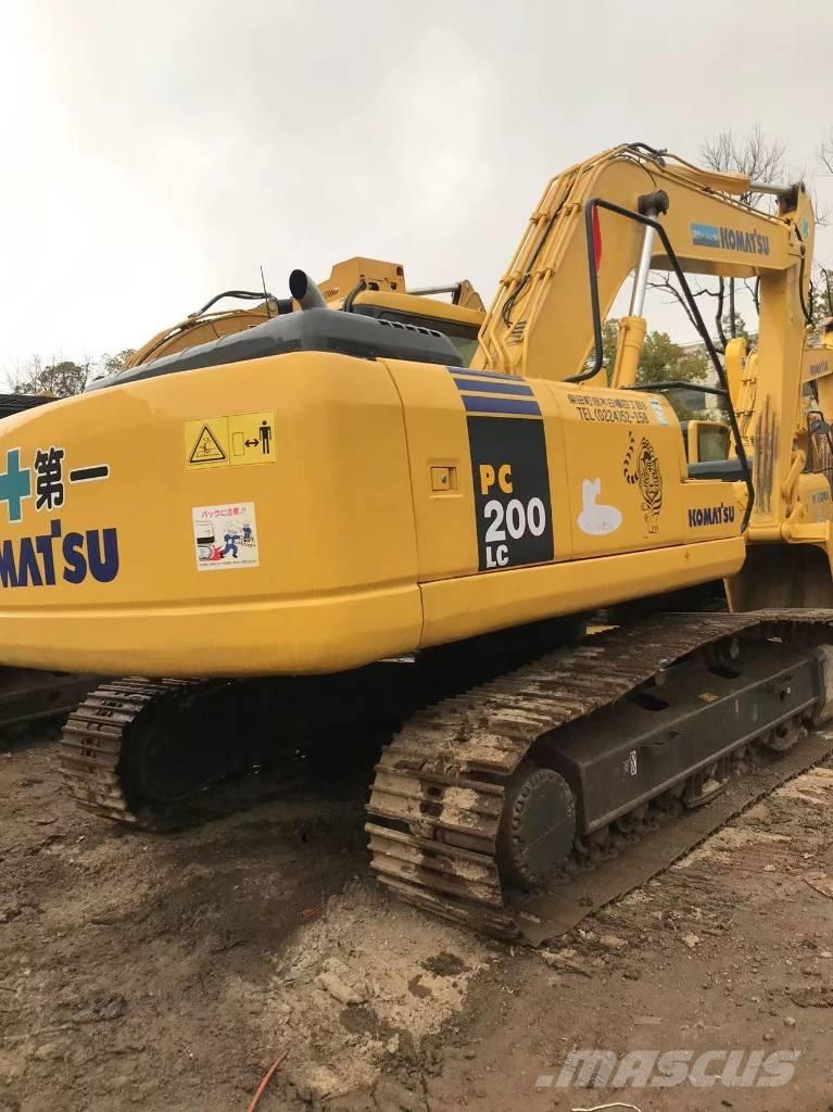 Komatsu pc200-7 Rupsgraafmachines
