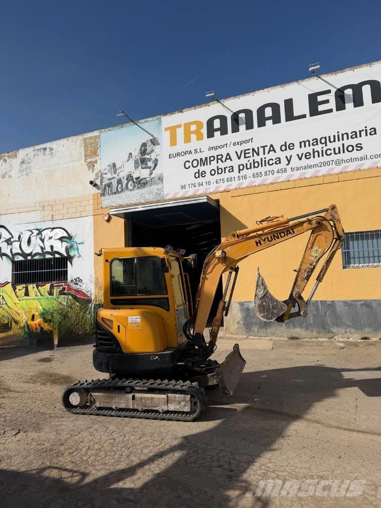 Hyundai Robex 35 Z-9 Minigraafmachines < 7t
