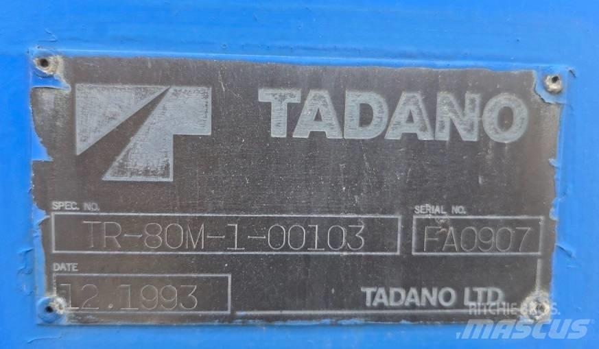 Tadano TR 80 M-1 Ruwterrein kranen