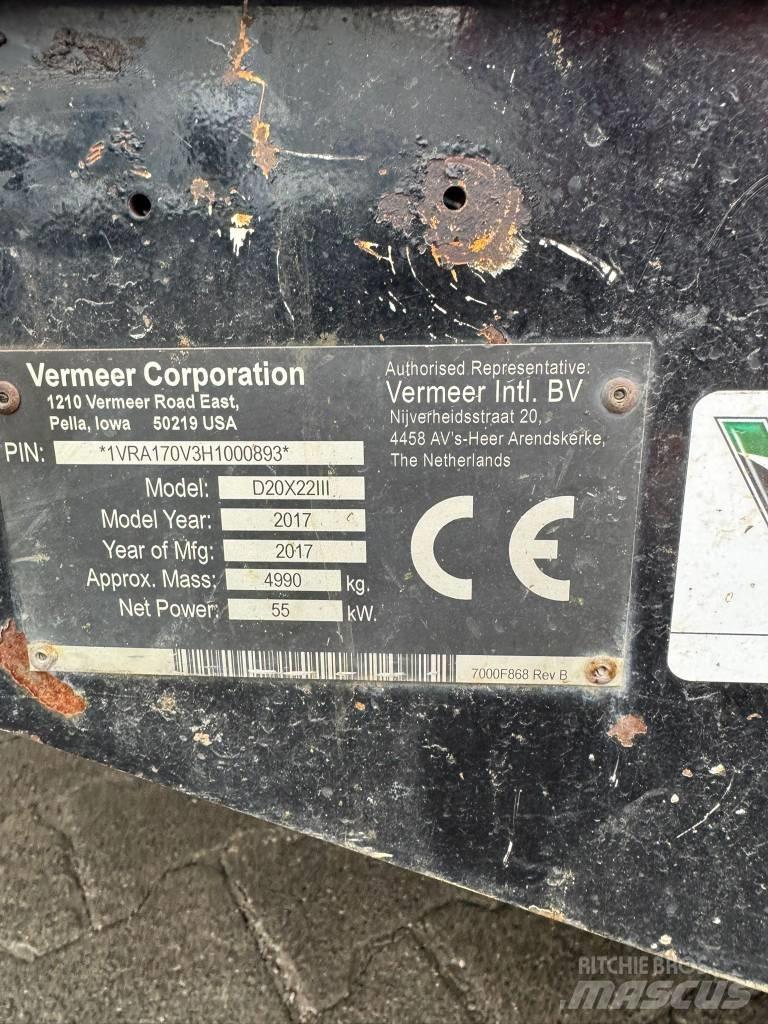 Vermeer D20x22SIII Horizontale boorinstallaties