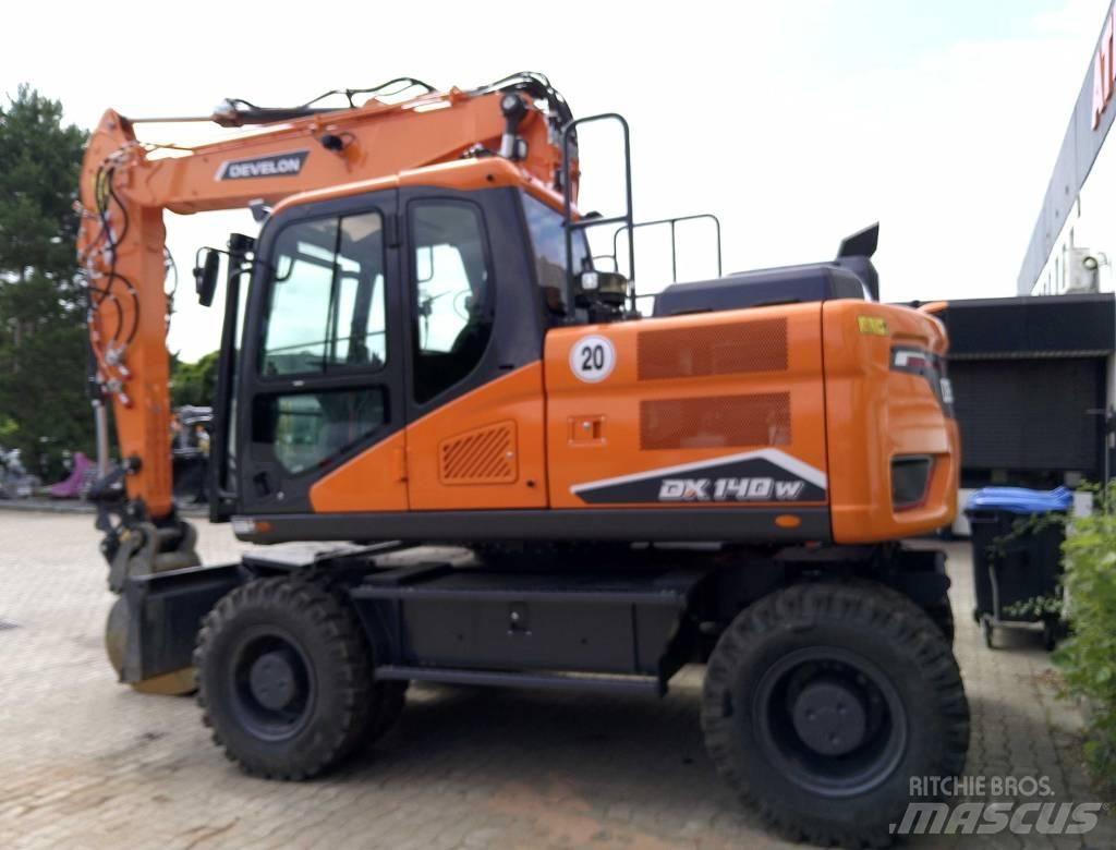 Doosan DX140W-7 Wielgraafmachines