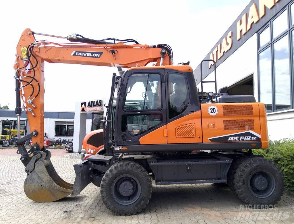 Doosan DX140W-7 Wielgraafmachines