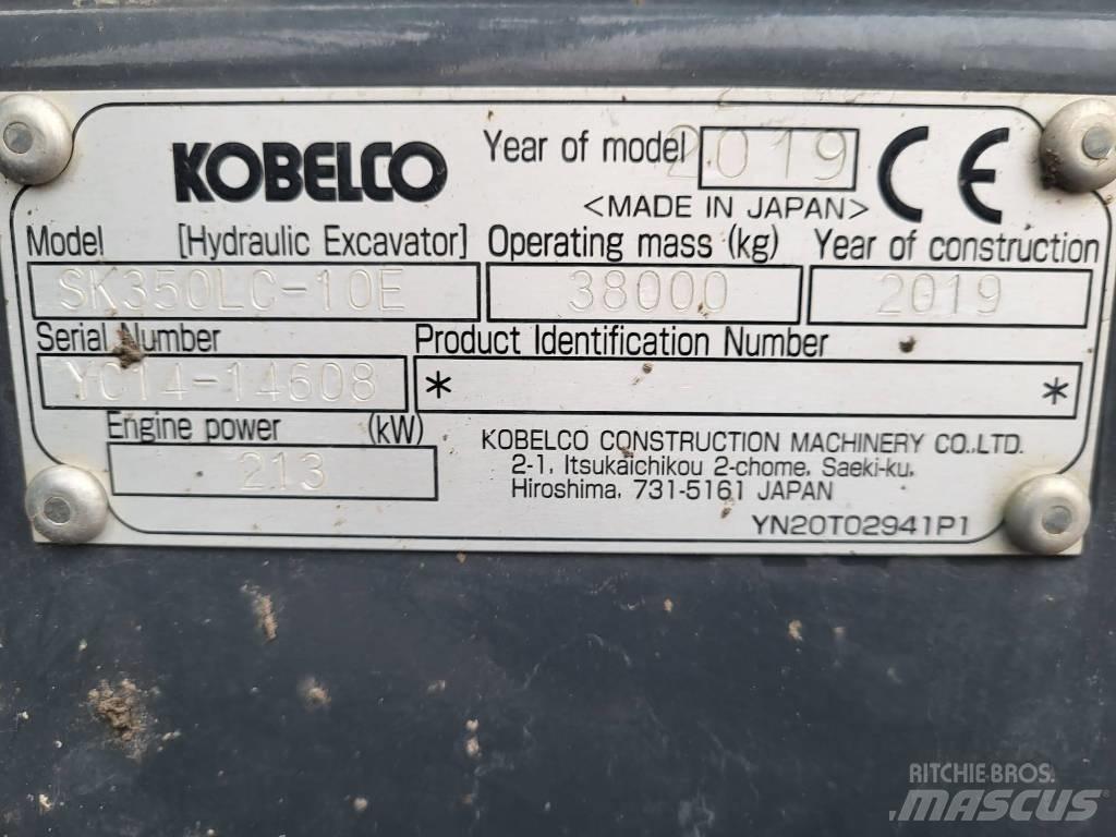 Kobelco SK350LC-10E Rupsgraafmachines