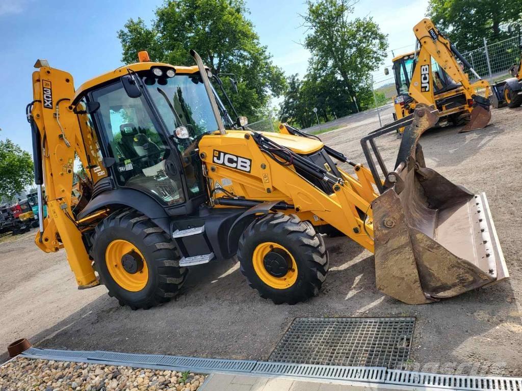 JCB 3 CX Graaf-laadcombinaties