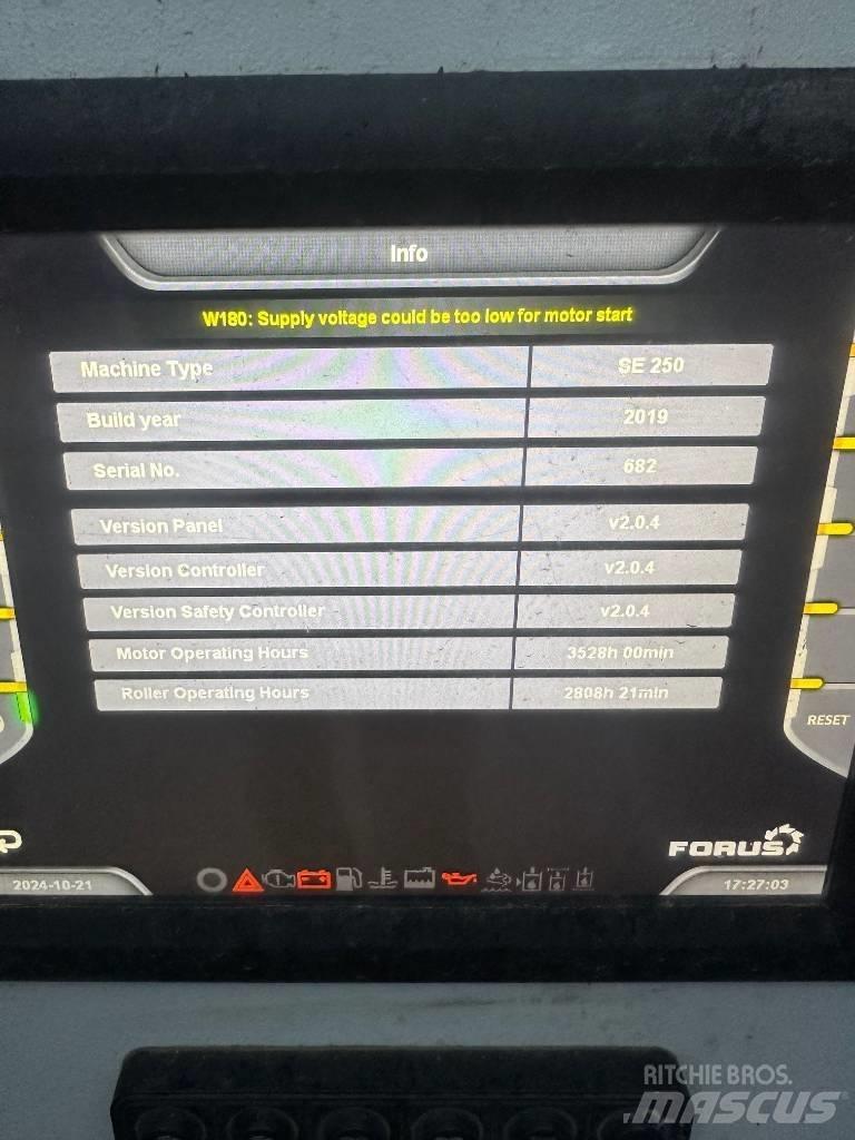 Forus SE250 Shredders