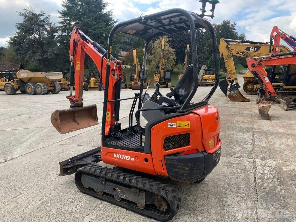 Kubota KX 018-4 Minigraafmachines < 7t