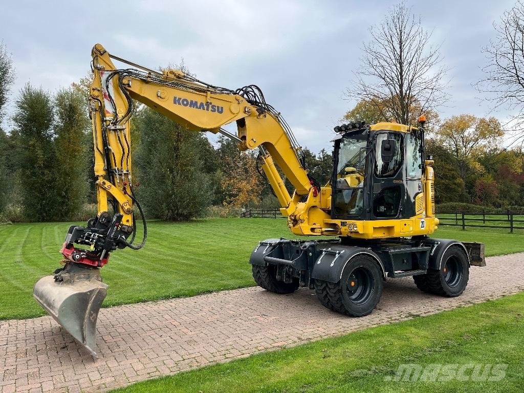 Komatsu PW 118 Wielgraafmachines