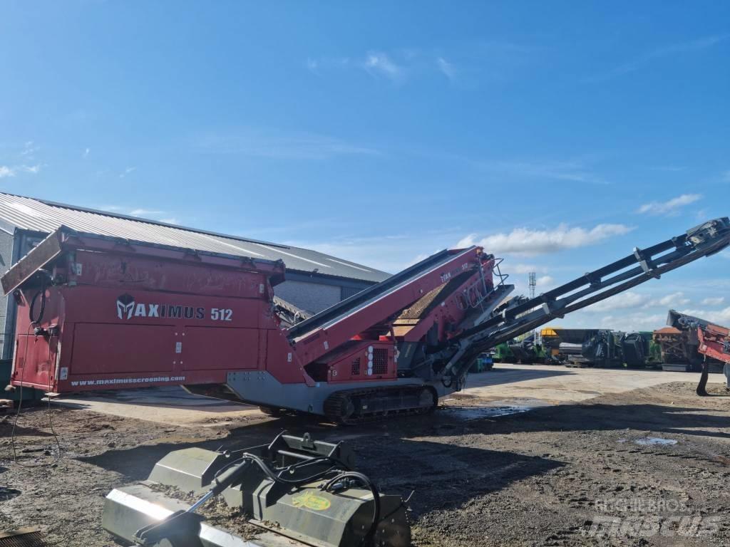 Maximus 512B Mobiele zeefinstallaties
