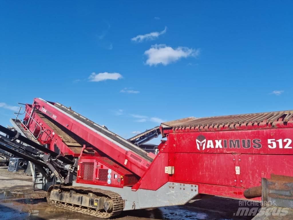 Maximus 512B Mobiele zeefinstallaties