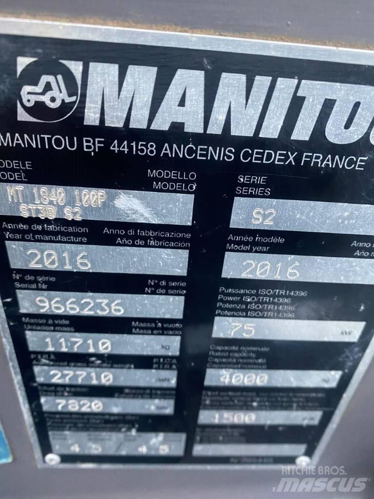 Manitou MT 1840 Verreikers