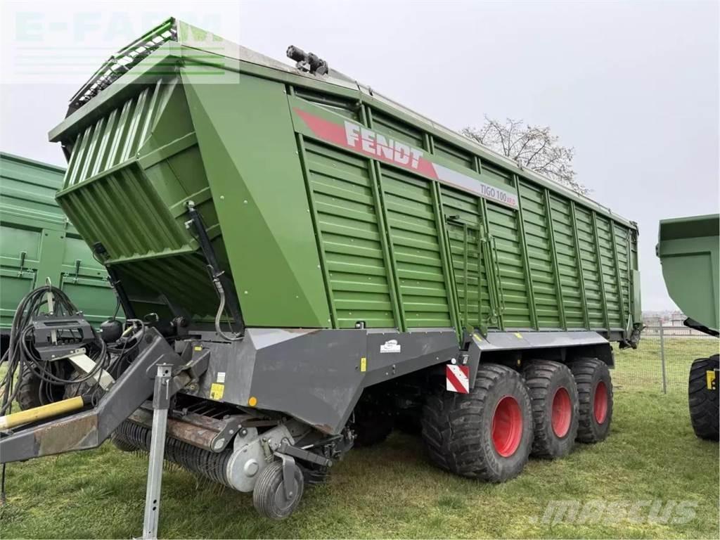 Fendt tigo 100 xr Overige opleggers
