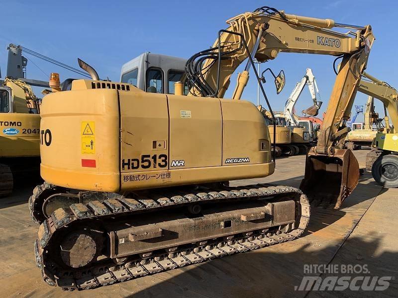 Kato HD513MR-6 Rupsgraafmachines