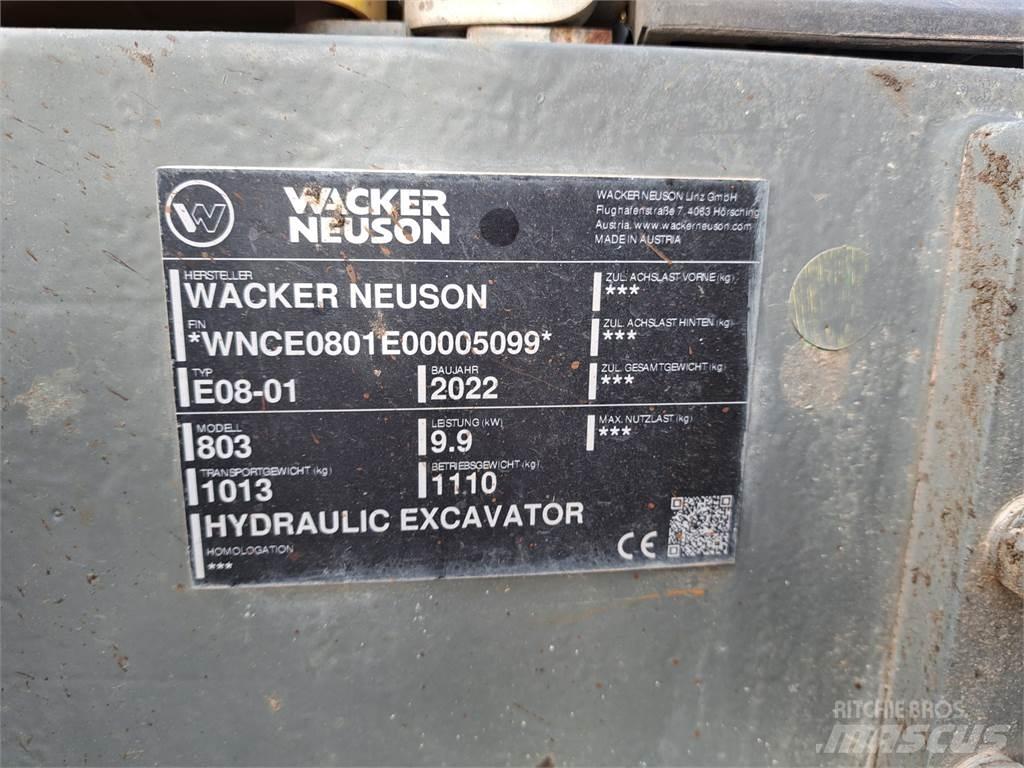 Wacker Neuson 803 Rupsgraafmachines
